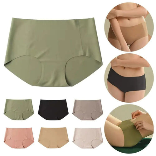 Slip sans coutures à taille moyenne